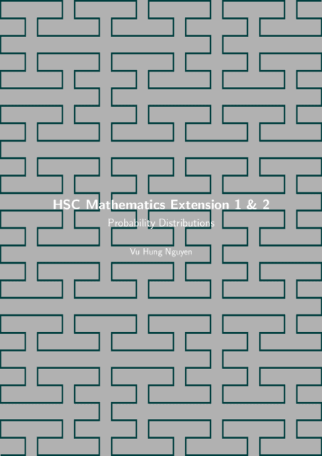HSC Distributions